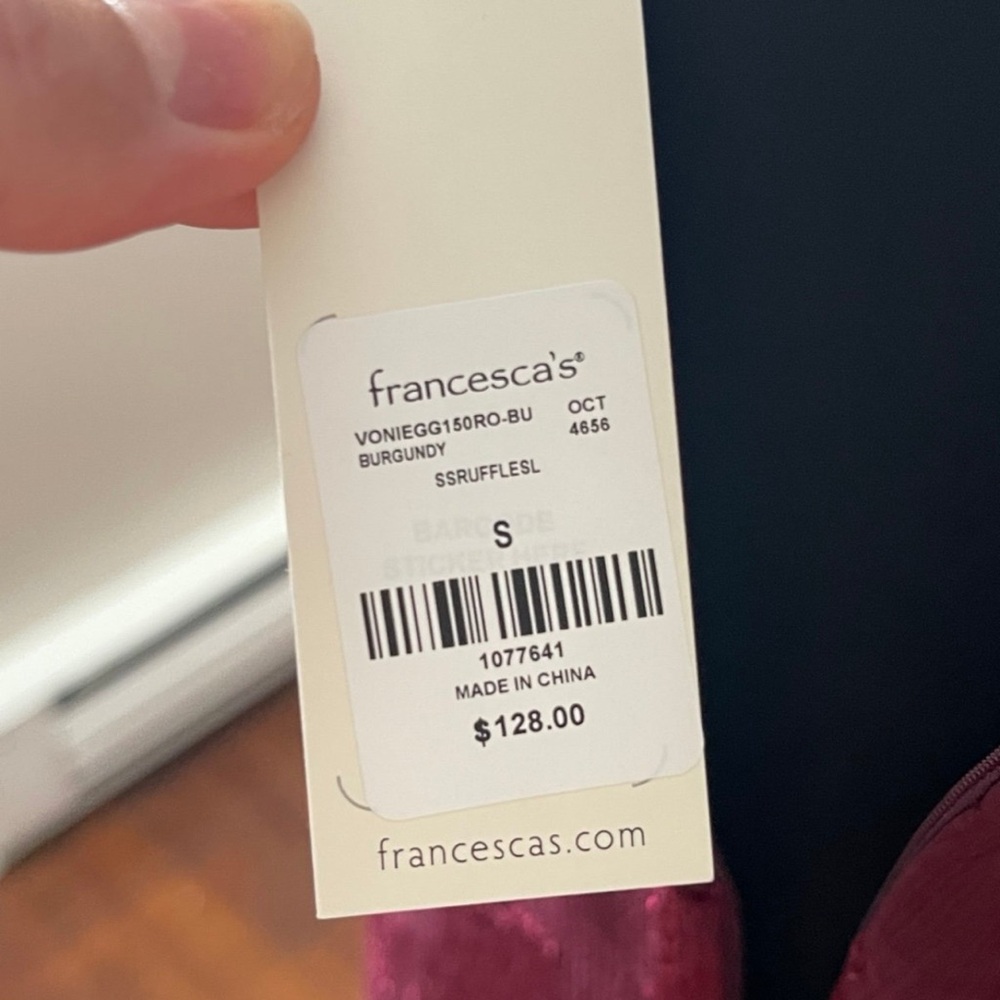 Francesca's Collections Ruffle Maxi Dress - Picture 9 of 14